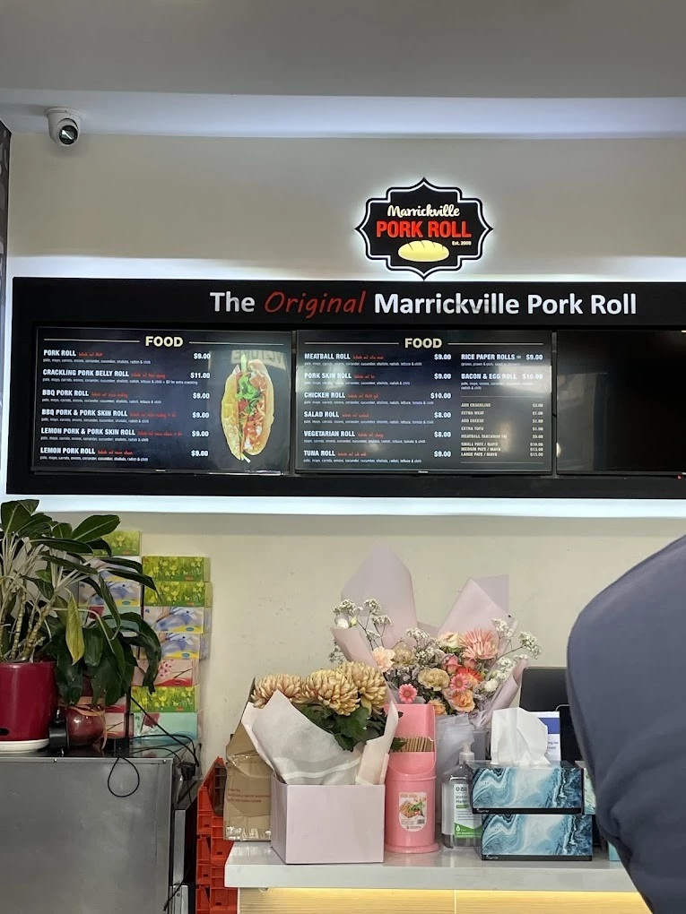 Marrickville Pork Roll menu 3