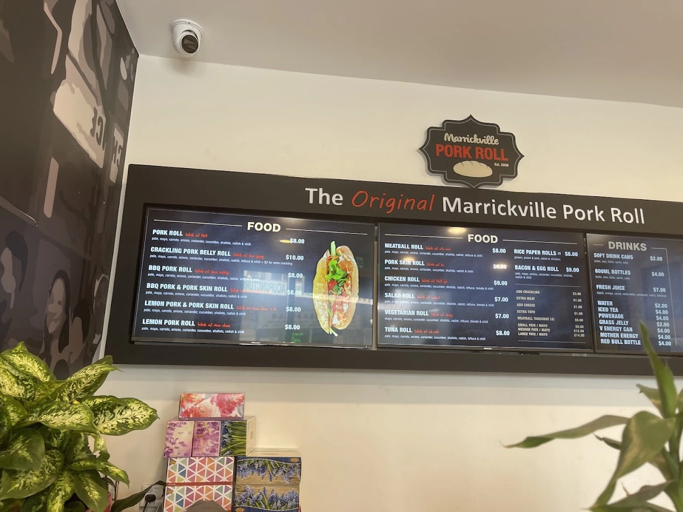Marrickville Pork Roll menu 10