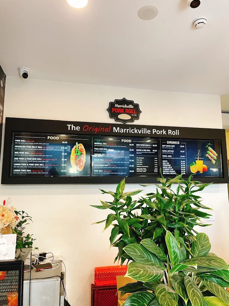 Marrickville Pork Roll menu 8